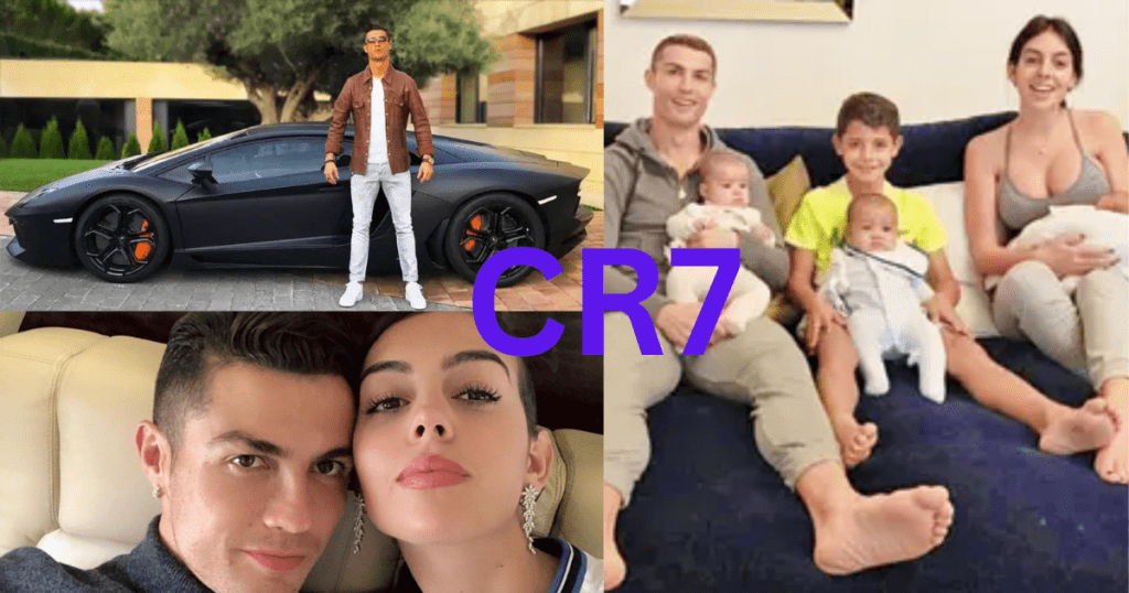 CR7 के मालिक क्रिस्टायनों रोनाल्डो और उनके family 